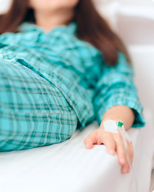 Une infirmière à l'écoute